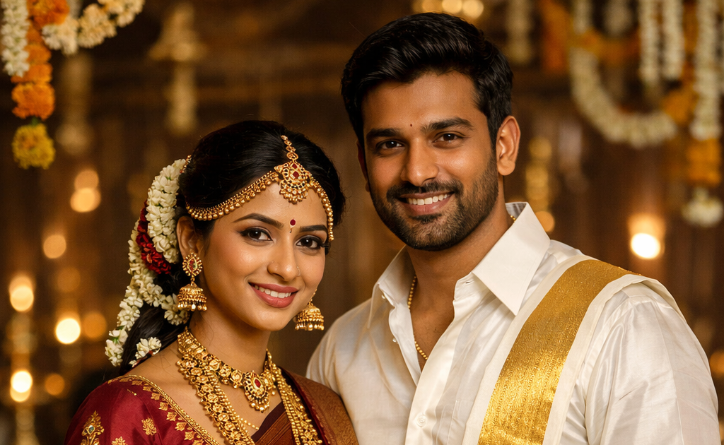 Tamil Wedding Couple